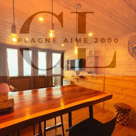 Appartement Cozy Luxe 2 étoiles Panorama Imprenable - Paquebot Des Neiges - Pied Des Pistes - Paradiski La Plagne