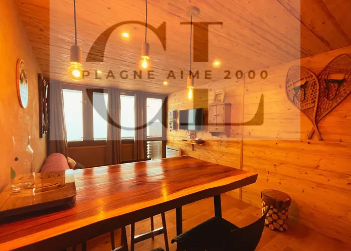 Apartment Cozy Luxe 2 Etoiles Panorama Imprenable - Paquebot Des Neiges - Pied Des Pistes - Paradiski La Plagne