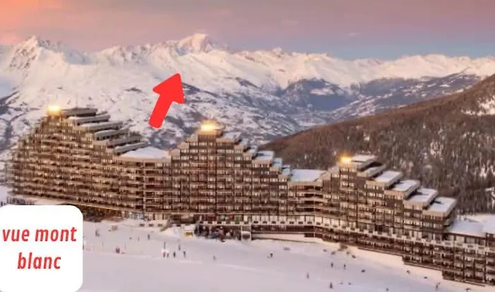 Apartment Cozy Luxe 2 Etoiles Panorama Imprenable - Paquebot Des Neiges - Pied Des Pistes - Paradiski *